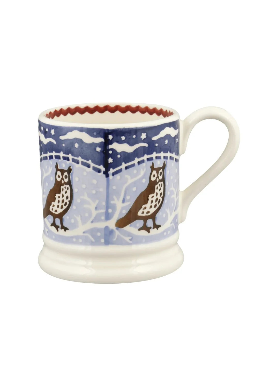 Christmas Icons Owl 1/2 Pint Mug