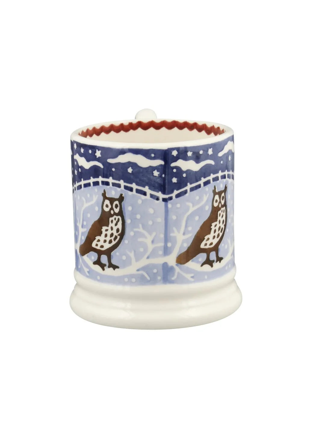 Christmas Icons Owl 1/2 Pint Mug