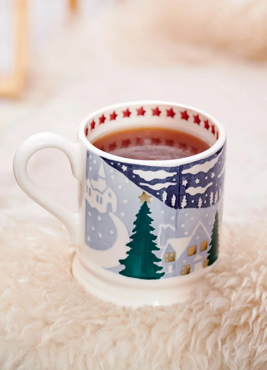Christmas Icons Winter Village 1/2 Pint Mug