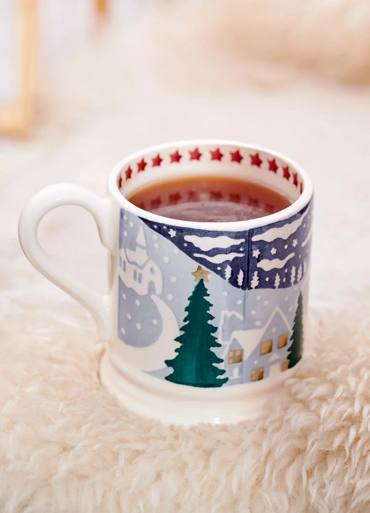 Christmas Icons Winter Village 1/2 Pint Mug