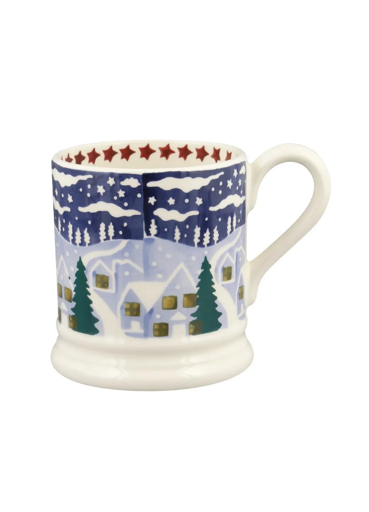 Christmas Icons Winter Village 1/2 Pint Mug