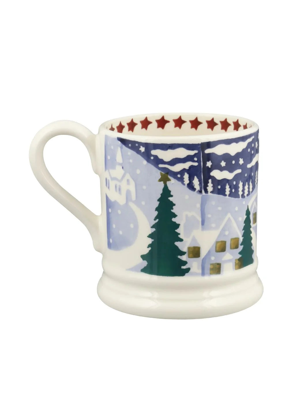 Christmas Icons Winter Village 1/2 Pint Mug