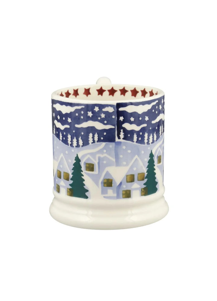 Christmas Icons Winter Village 1/2 Pint Mug