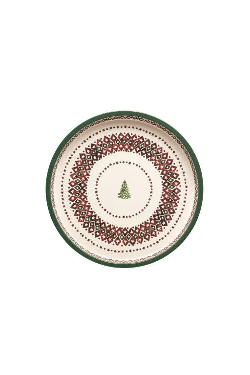 Christmas Joy Deepwell Tin Tray