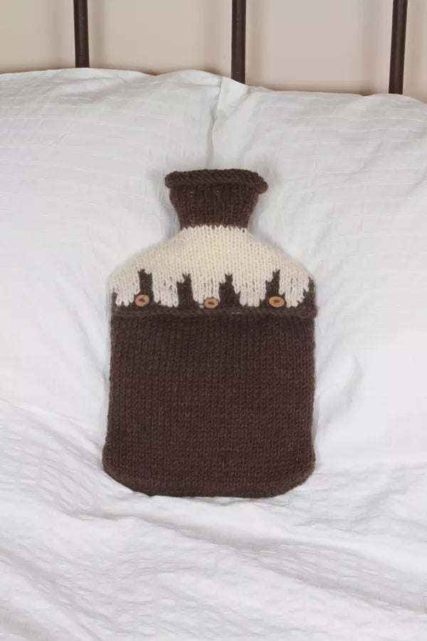Christmas Pudding Hot Water Bottle