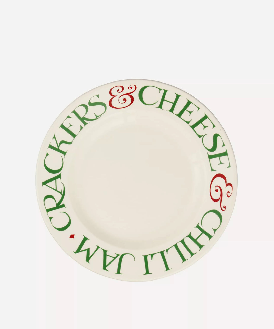 Christmas Toast & Marmalade Crackers 6 1/2 inch Plate