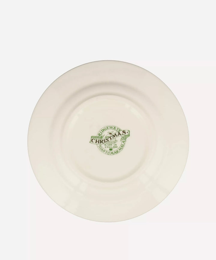 Christmas Toast & Marmalade Crackers 6 1/2 inch Plate