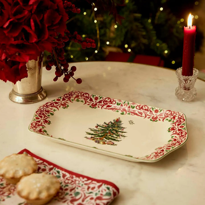 Christmas Tree 2026 Annual Dessert Tray, 12"