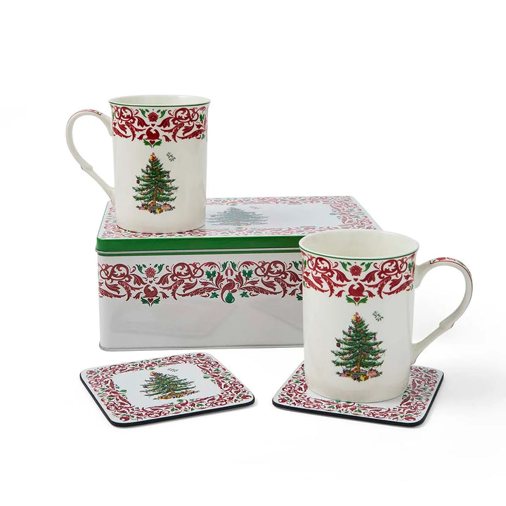 Christmas Tree 2026 Annual Mug & Tin Set