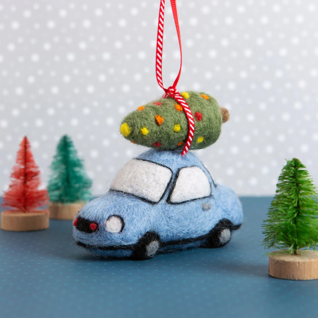 Christmas Car Mini Felting Kit