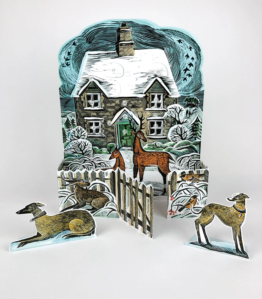 Christmas Cottage 3D Advent Calendar