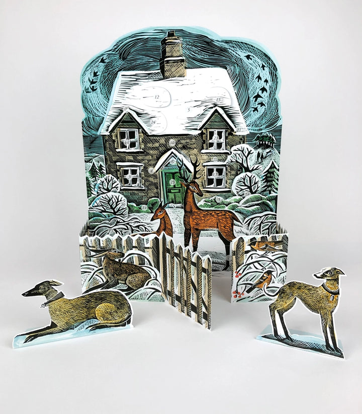 Christmas Cottage 3D Advent Calendar