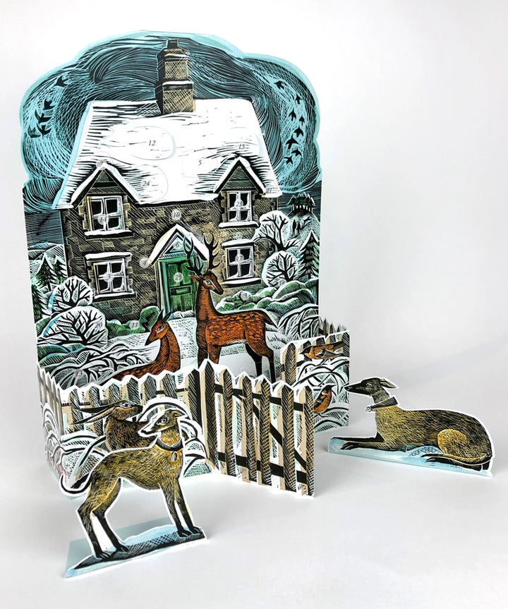 Christmas Cottage 3D Advent Calendar