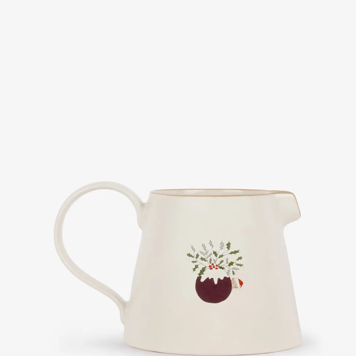 Christmas Puddings Large Stoneware Jug