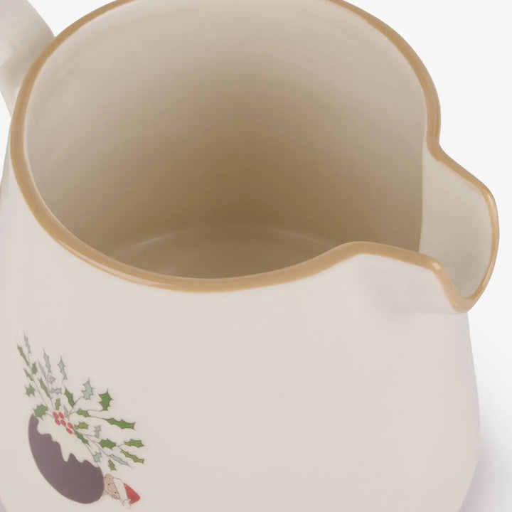 Christmas Puddings Large Stoneware Jug