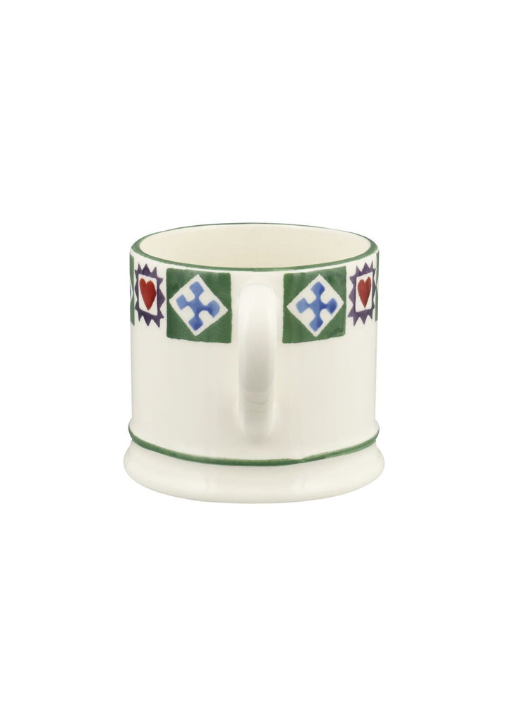 Christmas Quilt Small Mug
