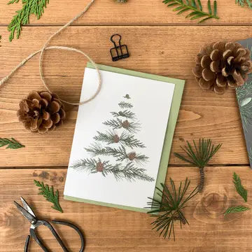 Christmas Tree - Christmas Card - Festive Foliage Collection