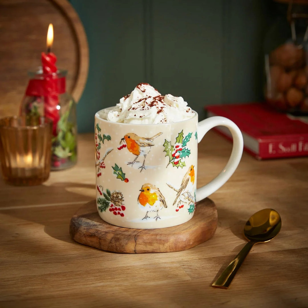 Christmas Robins Mug