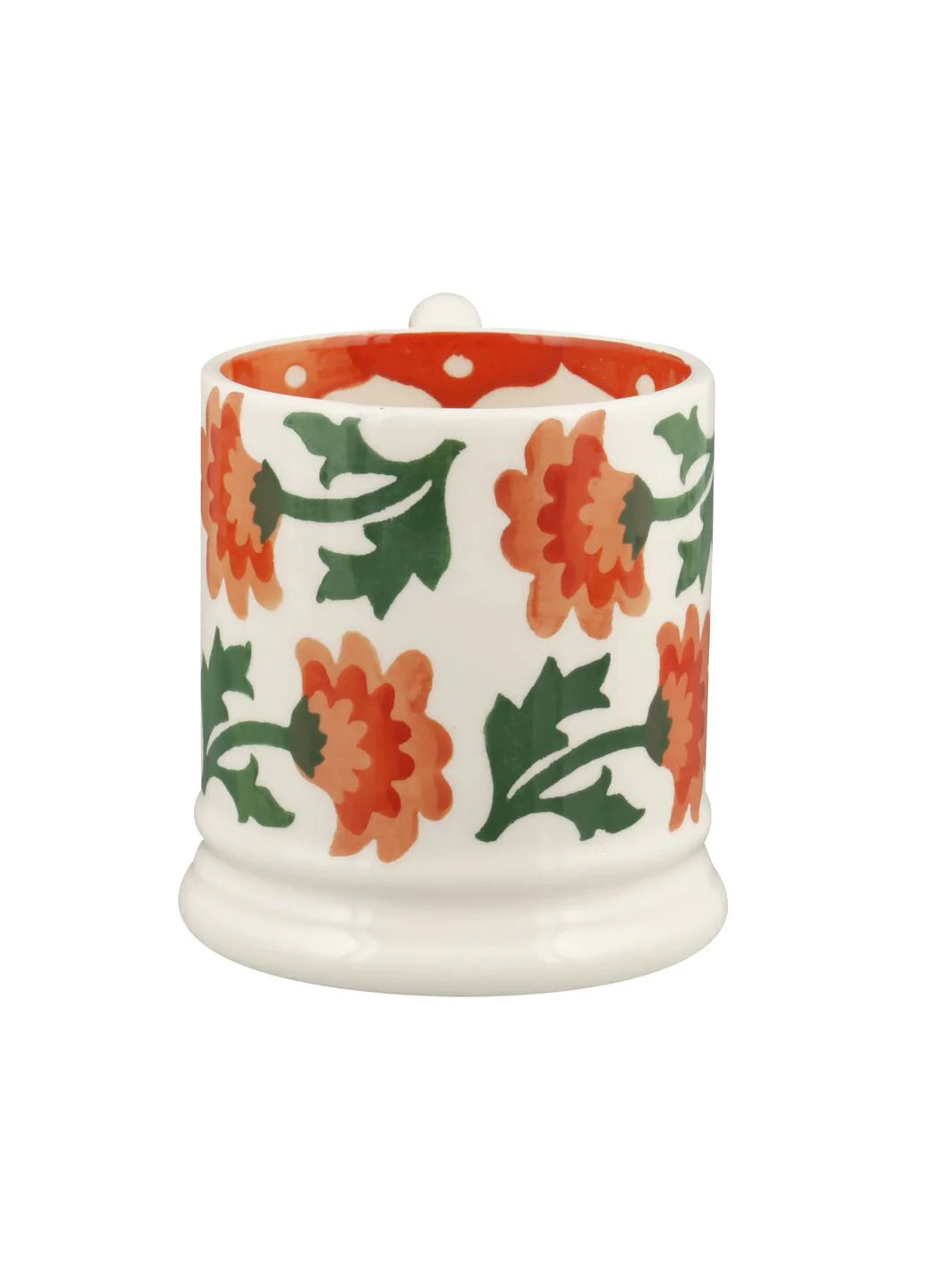 Chrysanthemum Hand-Stamped 1/2 Pint Mug