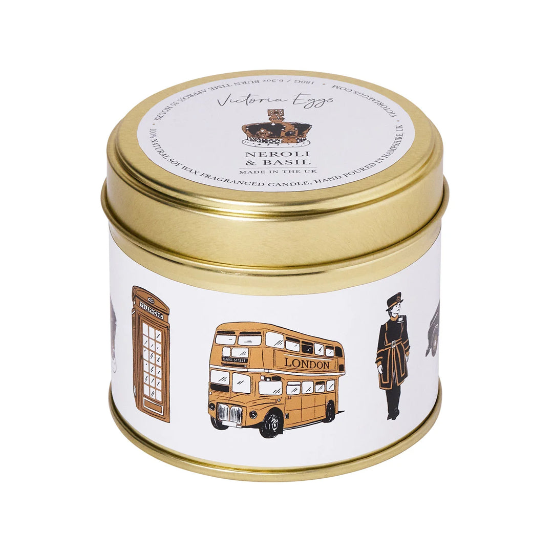 City of London Candle- Neroli and Basil