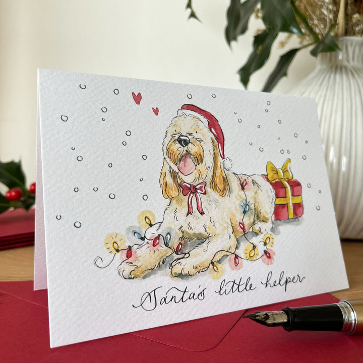 Cockapoo Christmas Card