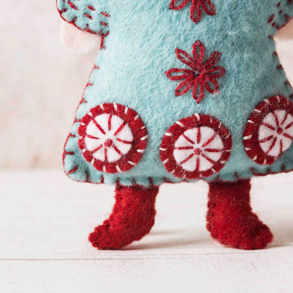 Scandinavian Angels Wool Mix Felt Craft Kit