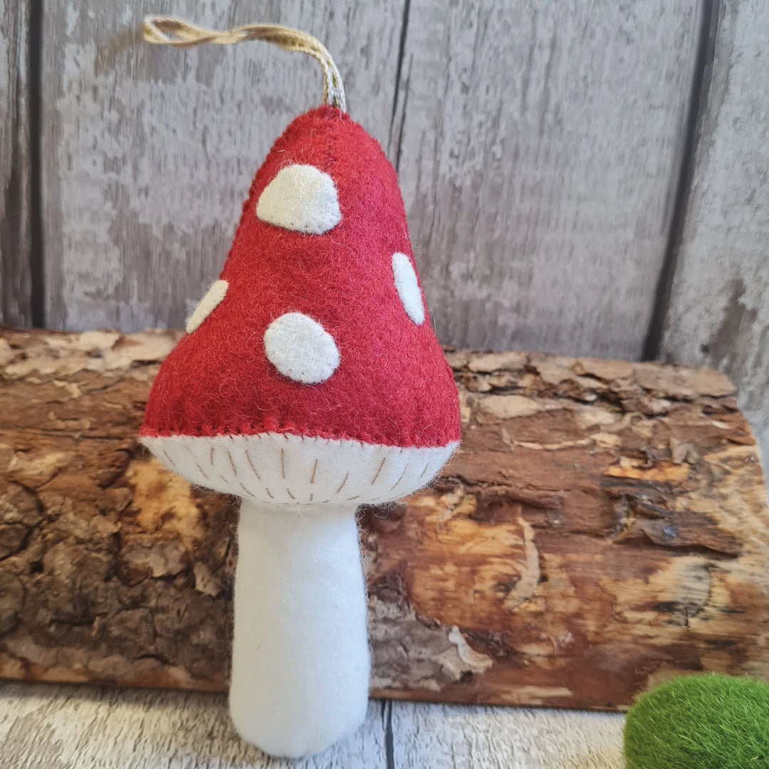 Toadstool Wool Mix Felt Craft Kit