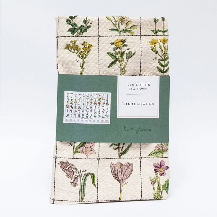 Wildflowers Cotton Tea Towel