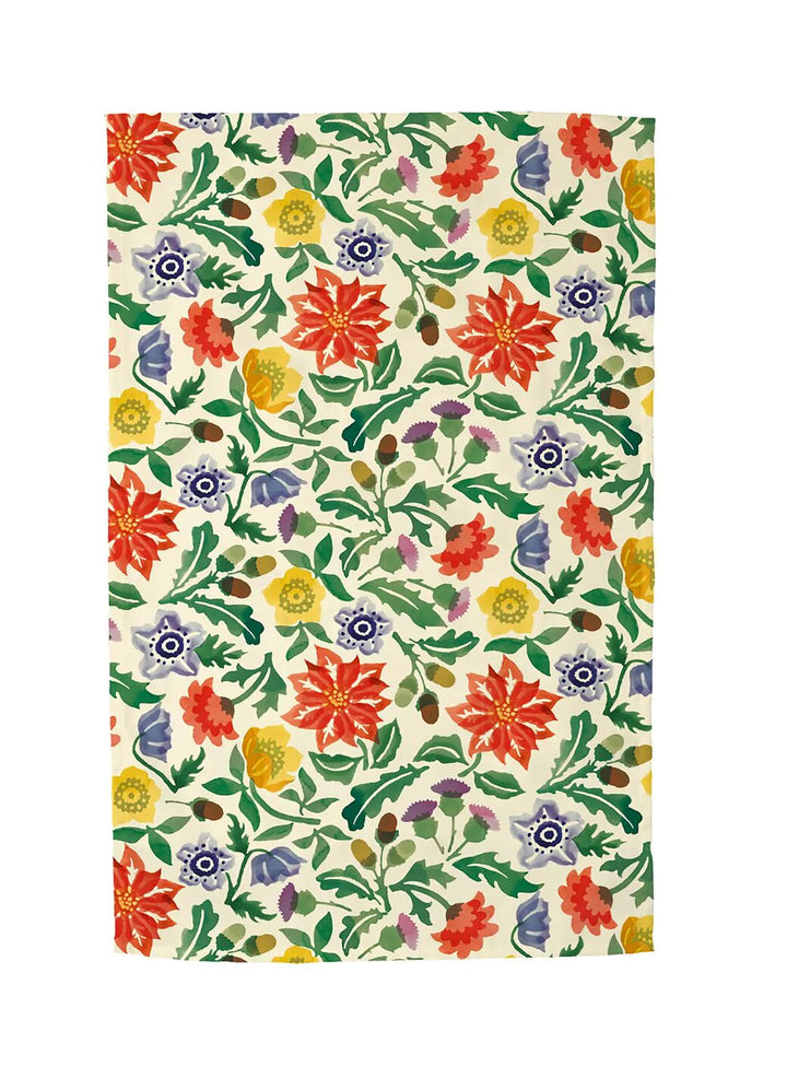 Country Garden Tea Towel