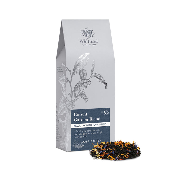 Whittard Covent Garden Loose Tea Silver Pouch