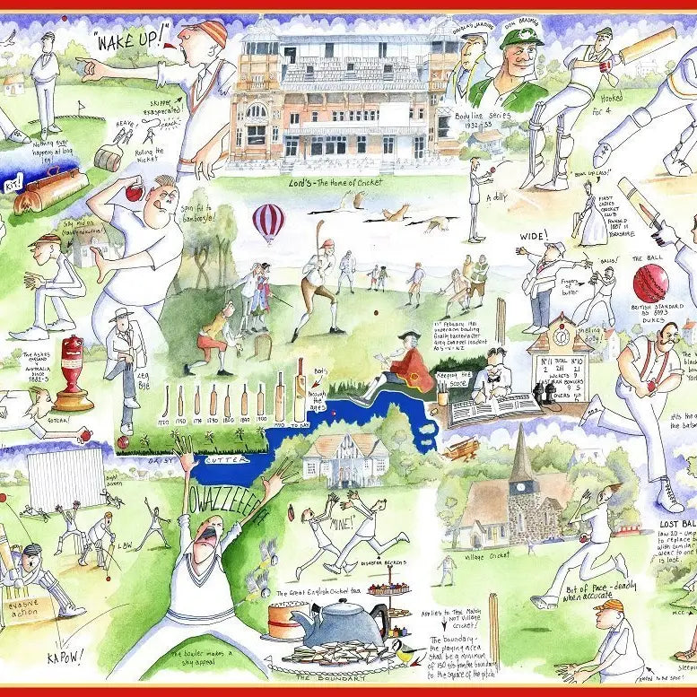 Cricket 1000 Piece Jigsaw Puzzle by Tim Bulmer