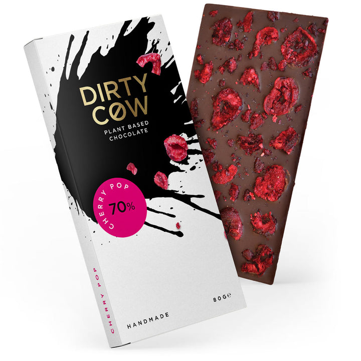 Chocolate Cherry Nice Plant Based Chocolate Bar 80g