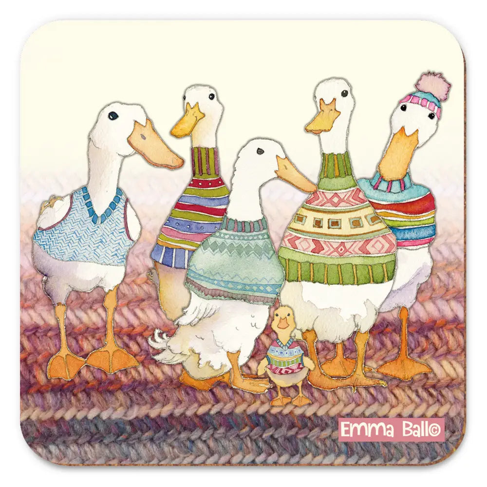 Dapper Ducks Coaster