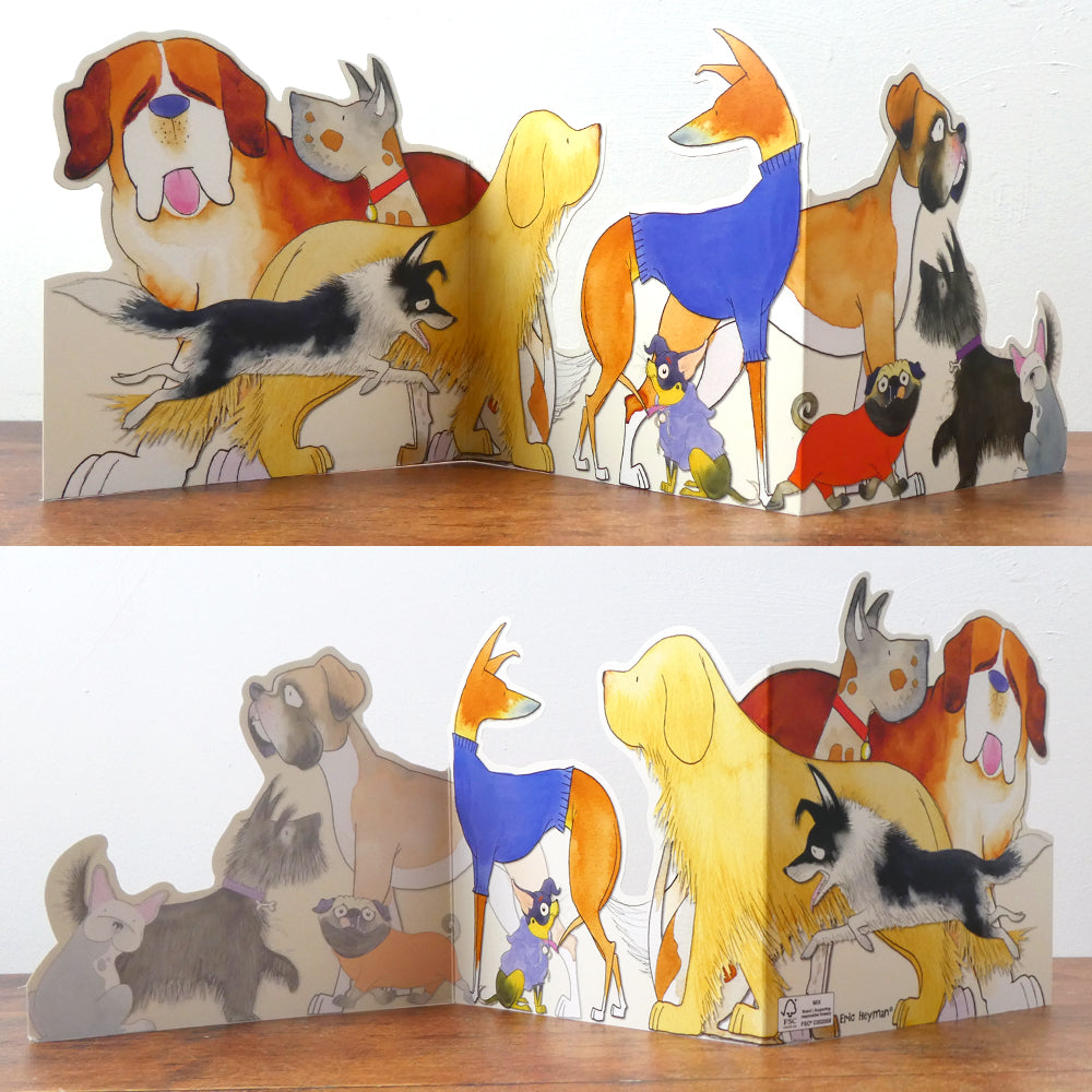 Walkies Two-Fold Card Greetings Card