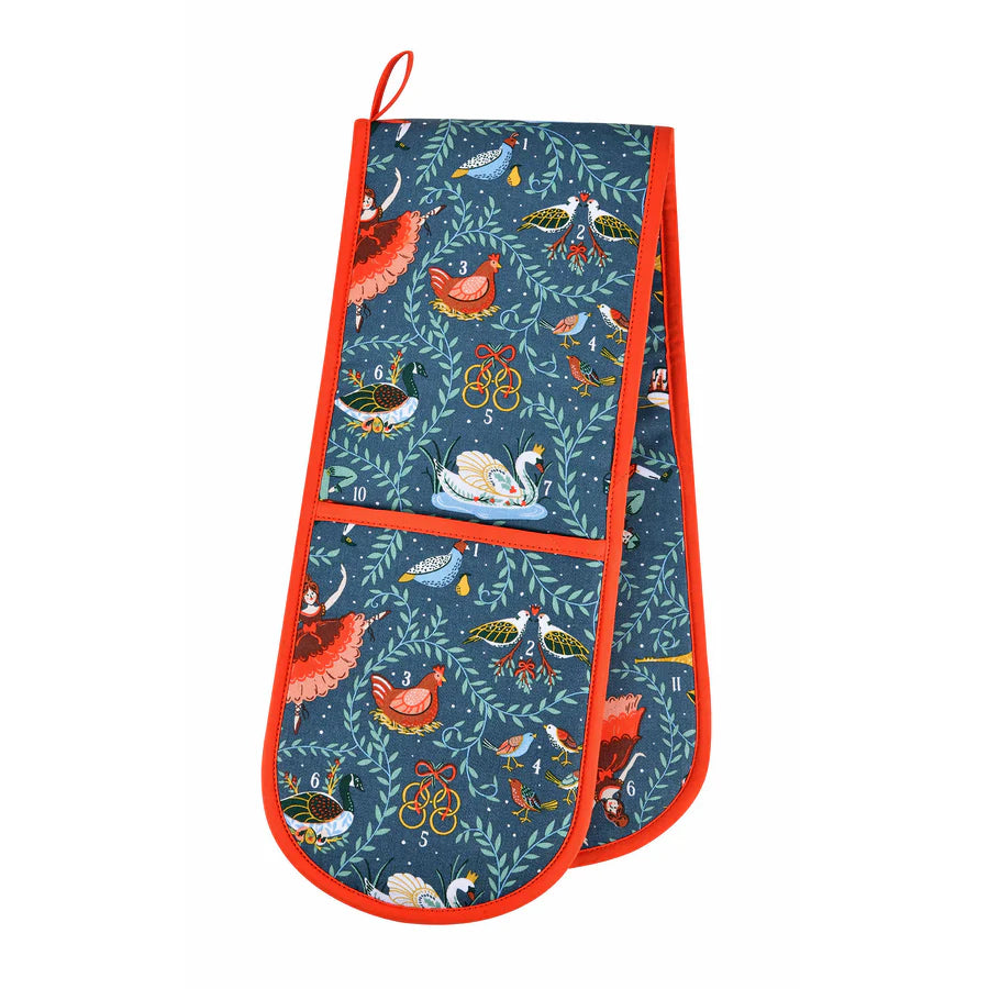 12 Days of Christmas Double Oven Glove