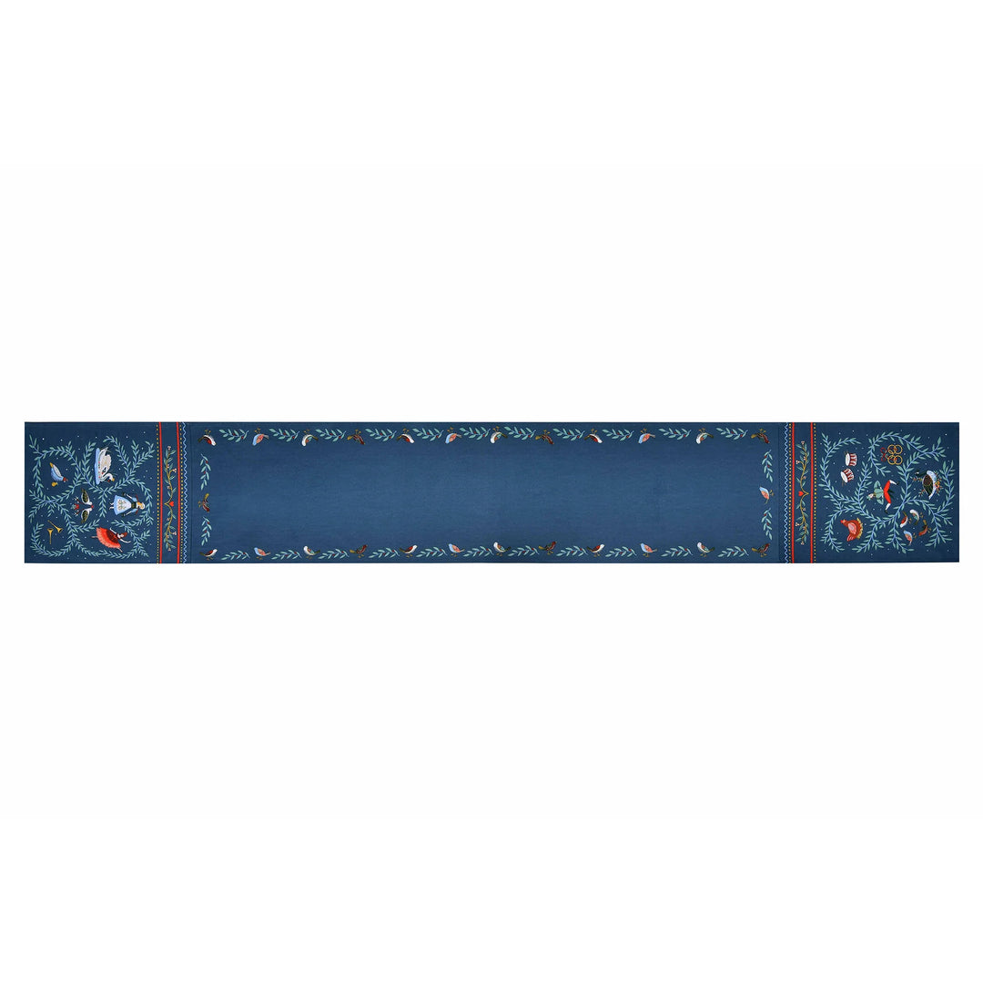 12 Days of Christmas 90-inch Cotton Table Runner