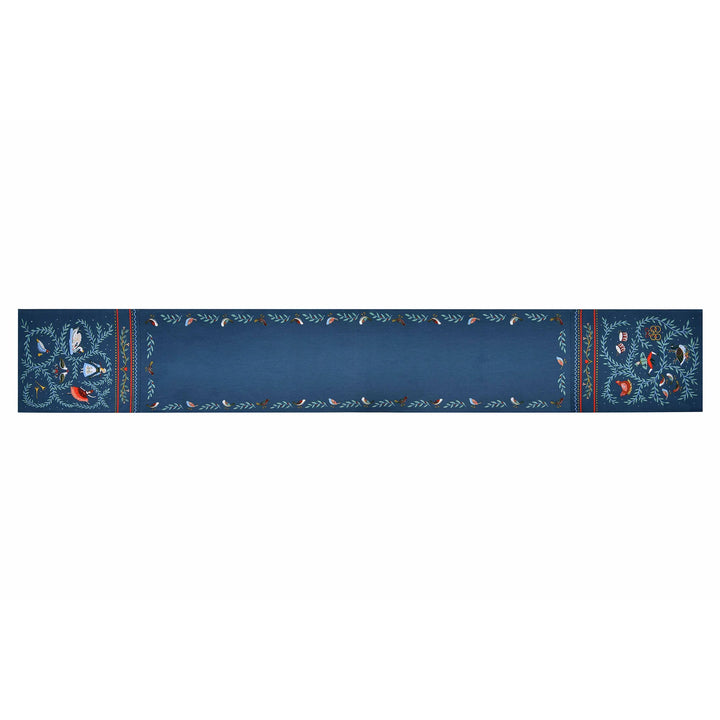 12 Days of Christmas 90-inch Cotton Table Runner