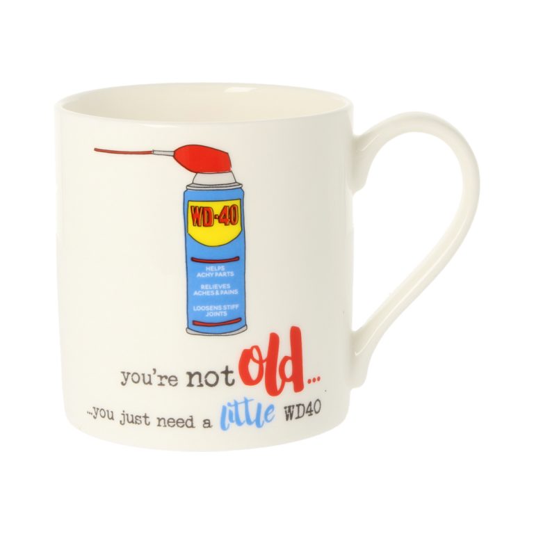 You're Not Old Bone China Mug