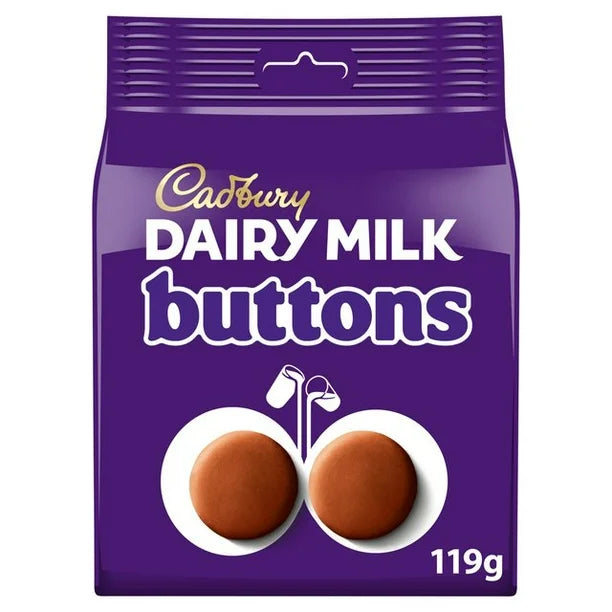 Cadbury Chocolate Buttons - 119 g