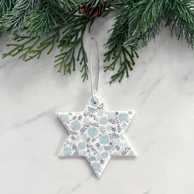 Daisy Star Ceramic Decoration