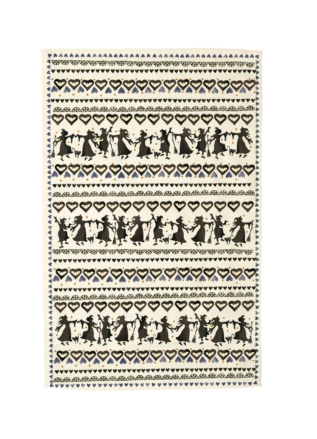 Dancing Witches Tea Towel