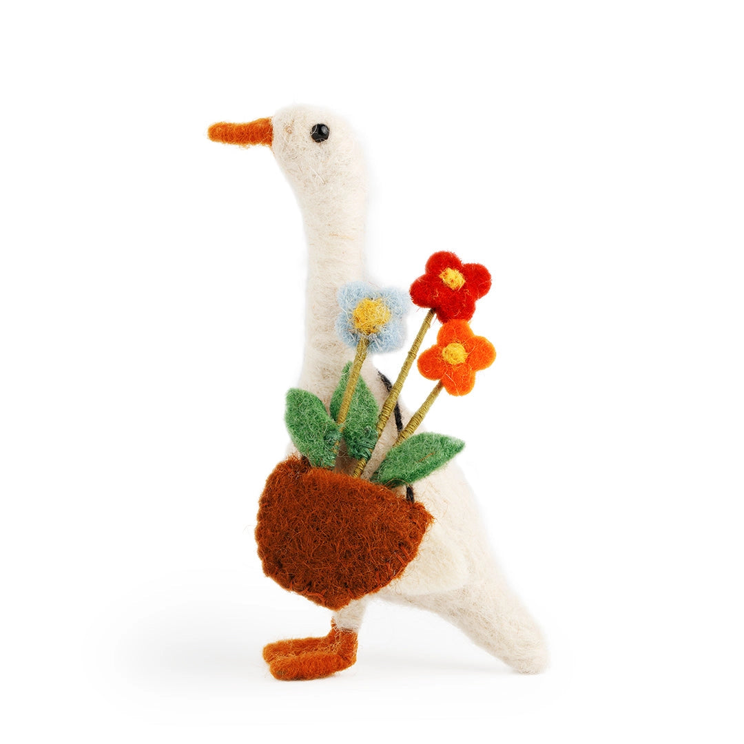 Daphne Duck Felt Animal