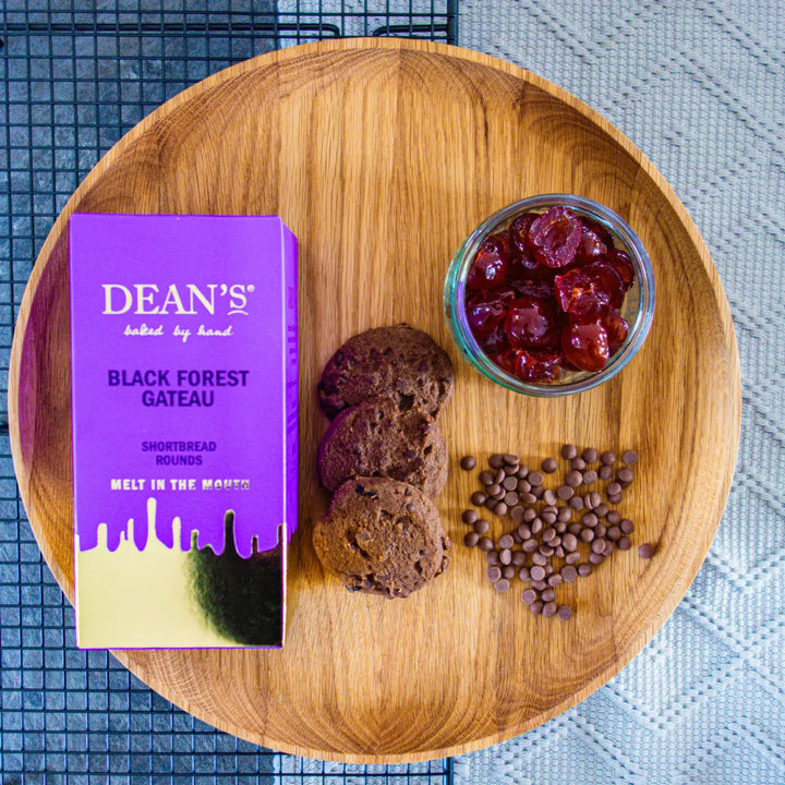 Dean's Black Forest Gateau Shortbread Rounds