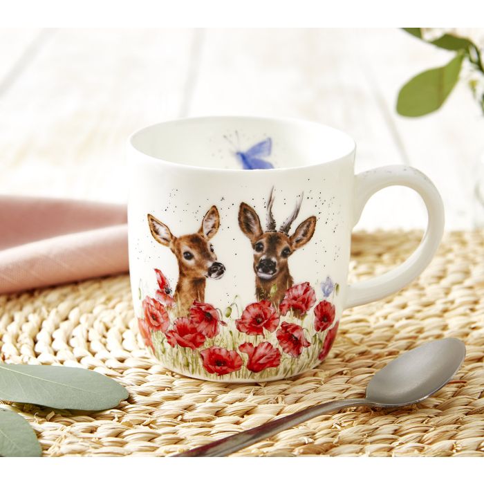 'Deer to Me' Deer Small Bone China Mug (11oz)