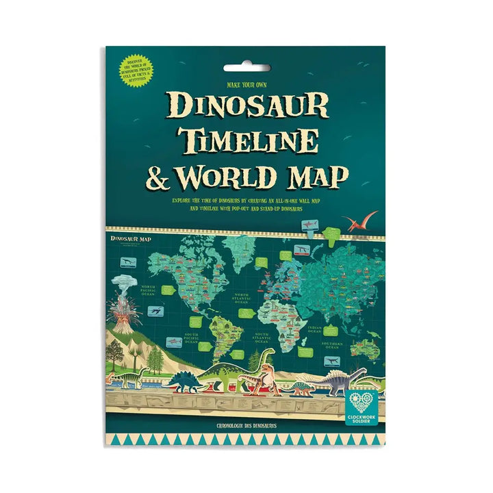 Make Your Own Dinosaur Timeline & World Map by Clockwork Soldier