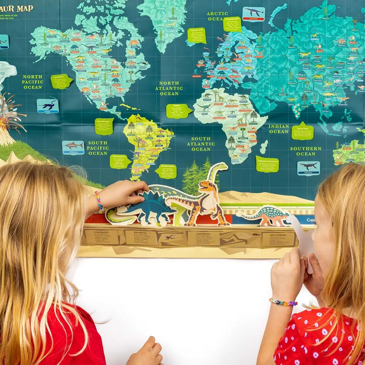 Make Your Own Dinosaur Timeline & World Map by Clockwork Soldier