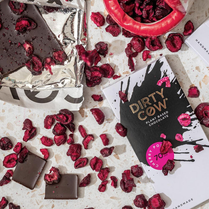 Chocolate Cherry Nice Plant Based Chocolate Bar 80g