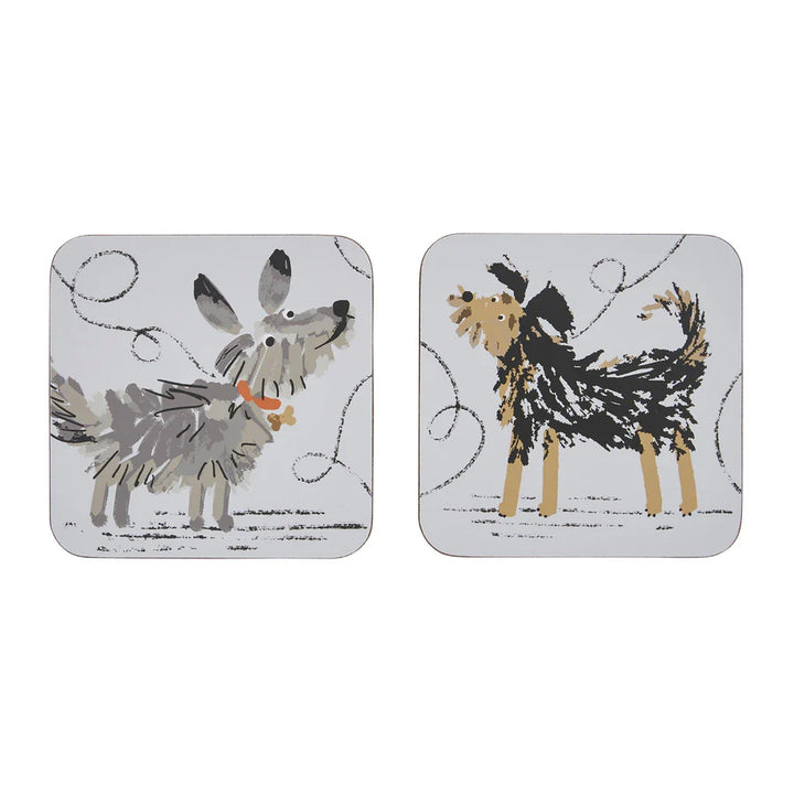 Dog Days Coasters - Set of 4
