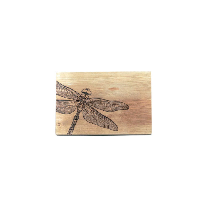 Dragonfly Oak Serving Board - 12 inch
