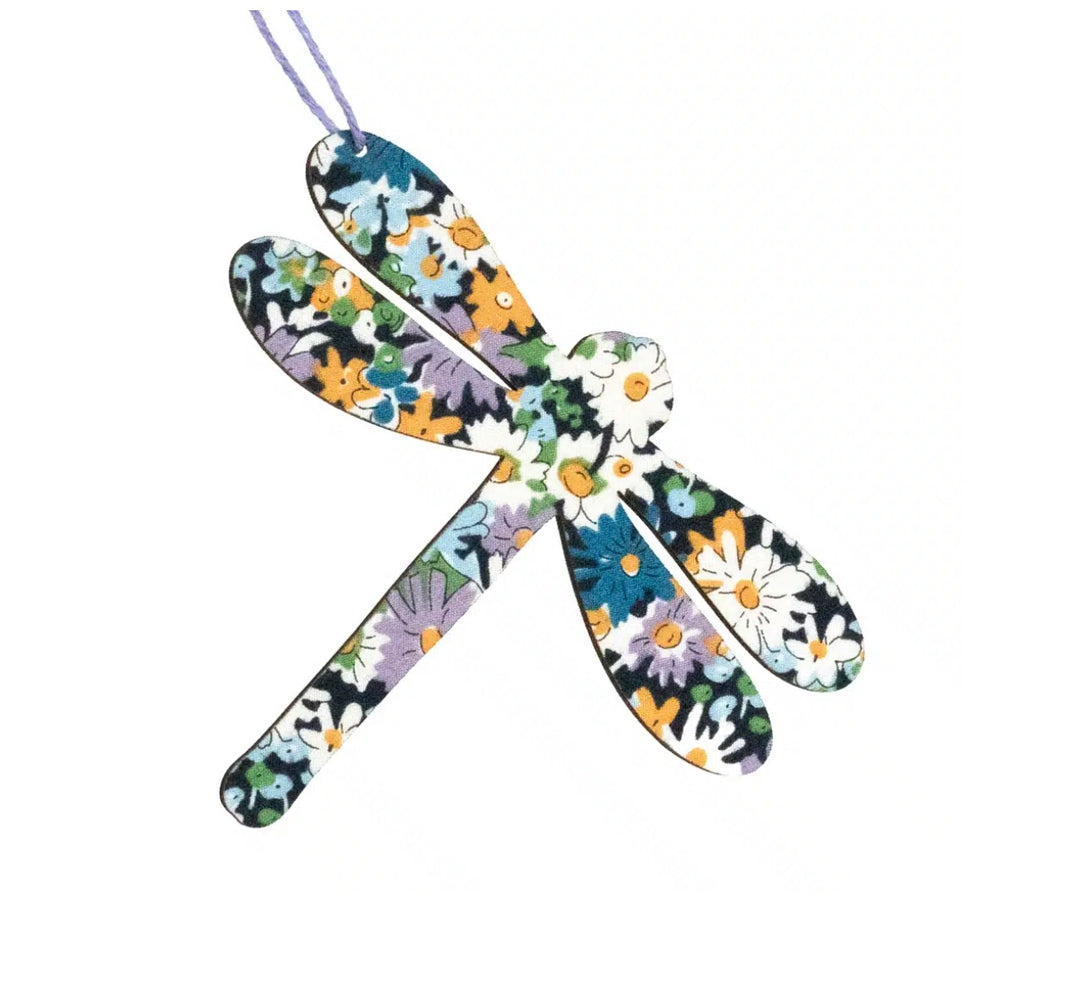 Wooden Dragonfly Decoration